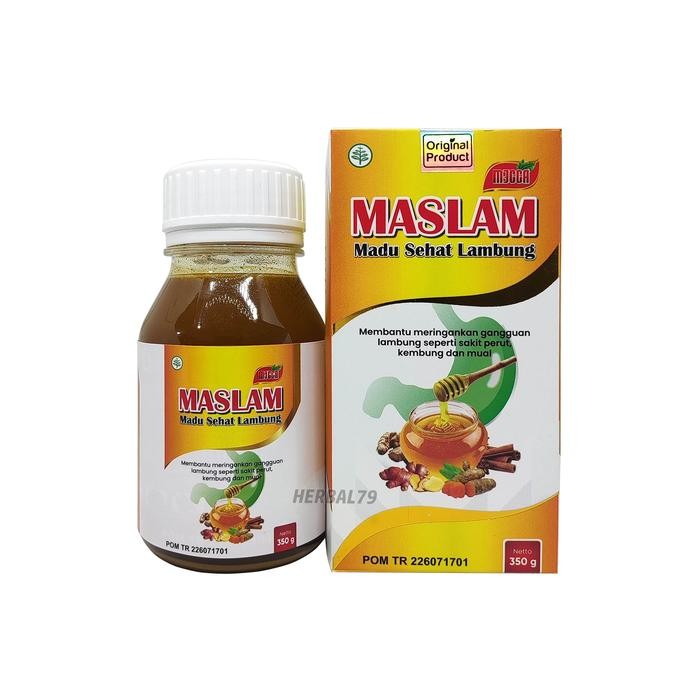 

Terlaris Madu Maslam Sehat Lambung Mecca 350 Gr Alami Madu Kunyit Pencernaan