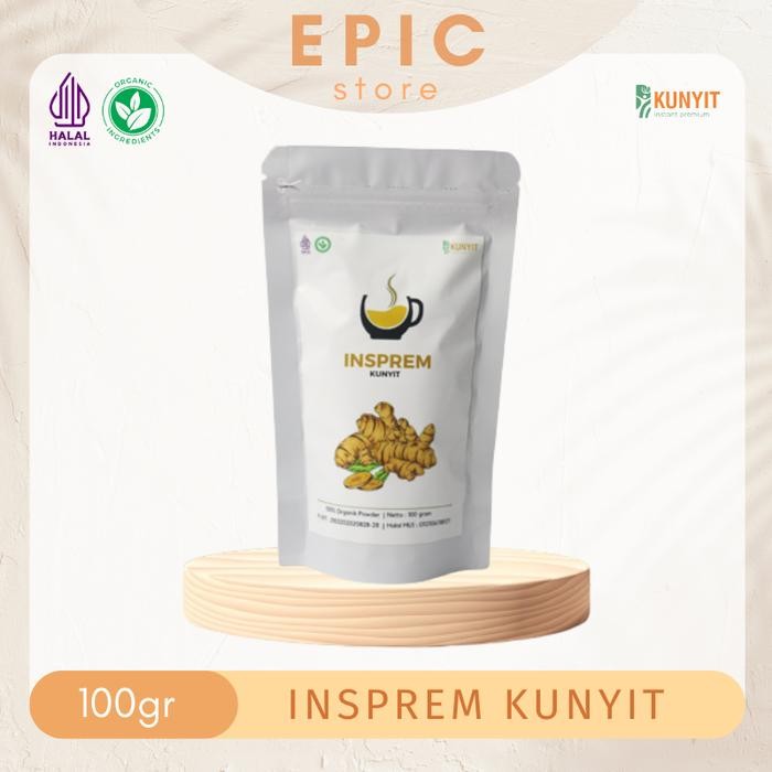 

Terlaris Minuman Rempah Insprem Kunyit Instan Premium 200 Gr