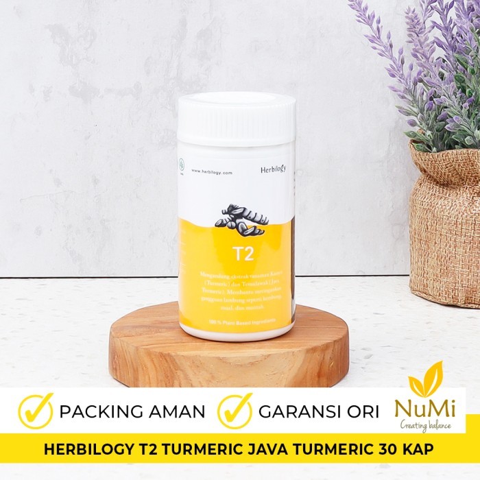 

Terlaris T2 Turmeric Java Turmeric Kunyit Temulawak 30 Kapsul - Herbilogy
