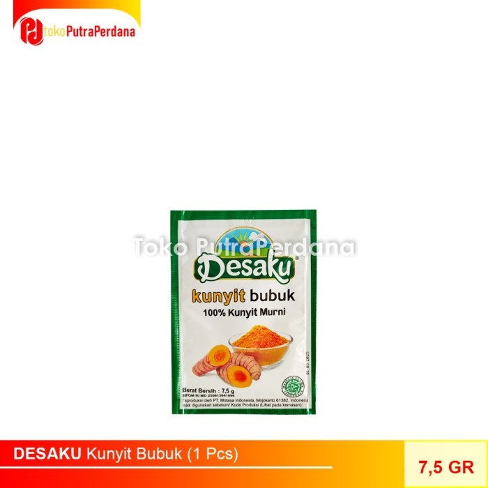 

Terlaris Desaku Kunyit Bubuk 10Gr (1 Pcs)