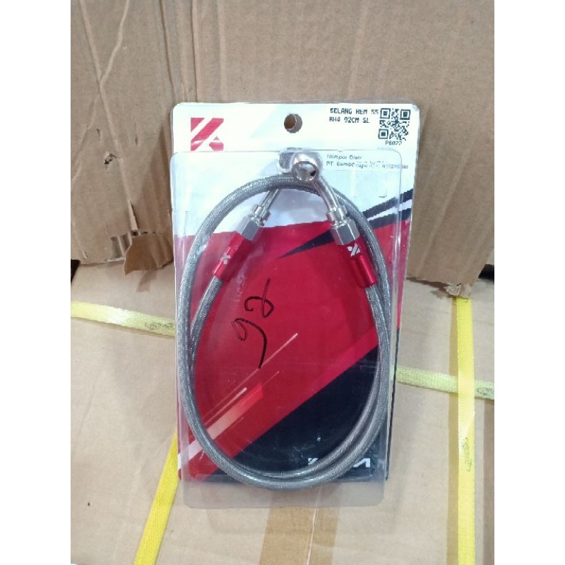 selang rem KYTA bh4 92cm vario 125 150/ genio beat fi pop esp cbs/ new esp/ selang master rem ktc