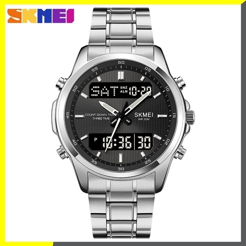 Momento Shop | SKMEI 2049 Original Jam Tangan Pria Fashion Metro Time Anti Air