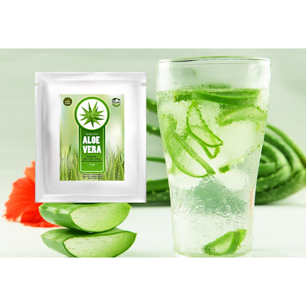 

TERMURAH!! Minuman Serbuk Bubuk Lidah Buaya ( Aloevera )