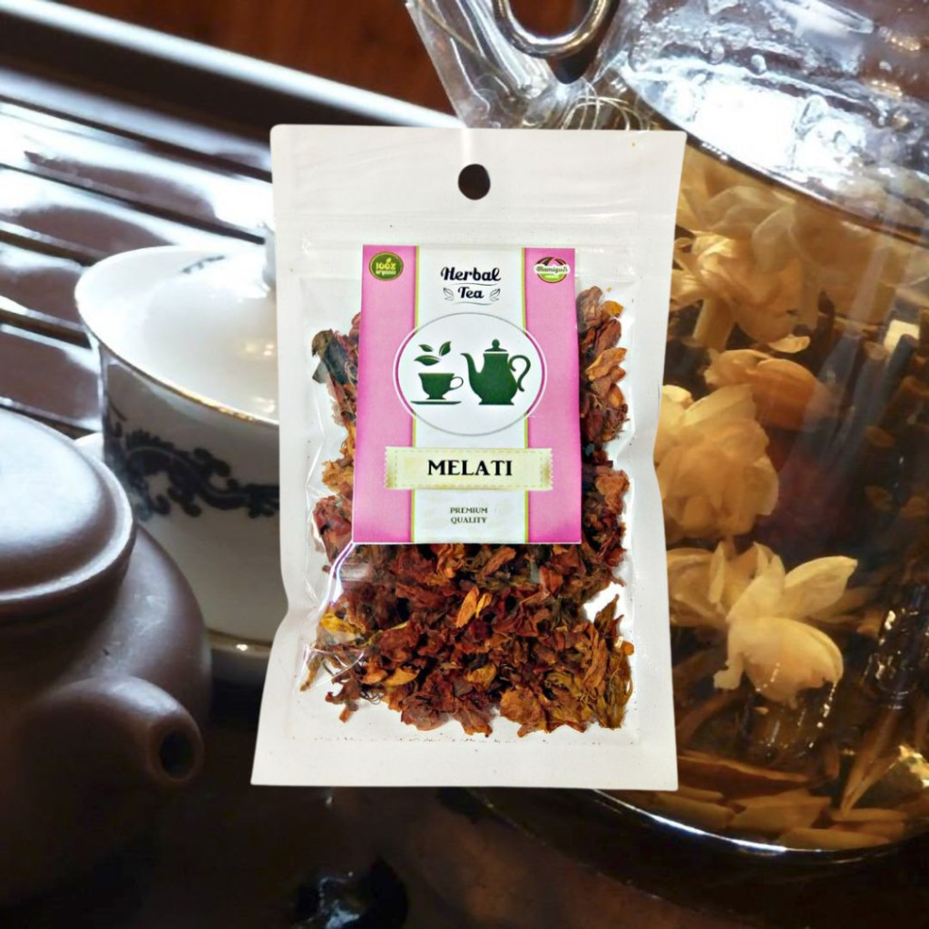 

TERMURAH!! Teh Bunga Melati / Jasmine Tea / Teh Herbal Alami