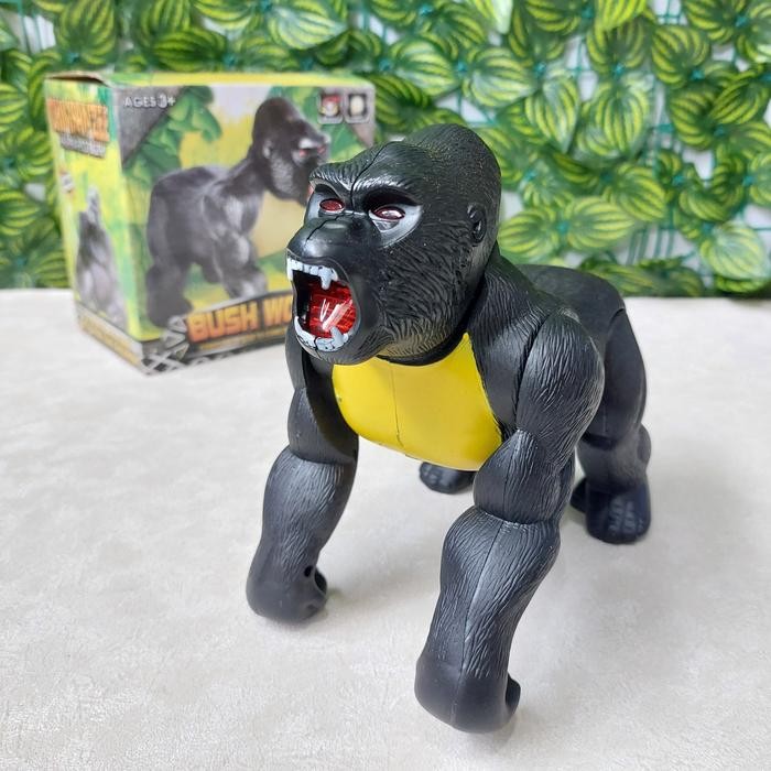 Mainan Gorila - Kingkong Berjalan Dan Bersuara