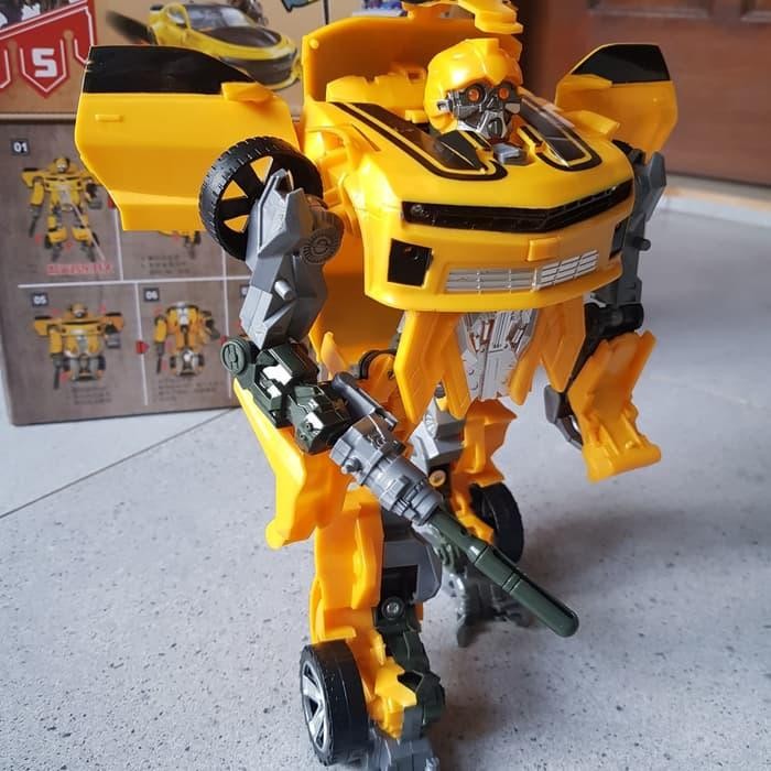 Mainan Robot Transformer Bumblebee - Mainan Robot Mobil Bumblebee