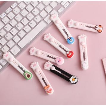 

CUTTER UNIK PAW / CUTTER LUCU MOTIF PAW / PISAU CUTTER LUCU IMUT ATK