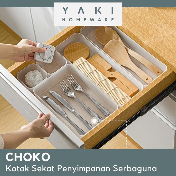 

YAKIOrganiser ATK Perlengkapan Tray Sendok Garpu Serba Guna Laci