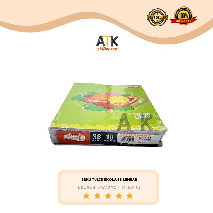 

Buku Tulis Skola 38 Lembar By Sidu Sinar Dunia atk