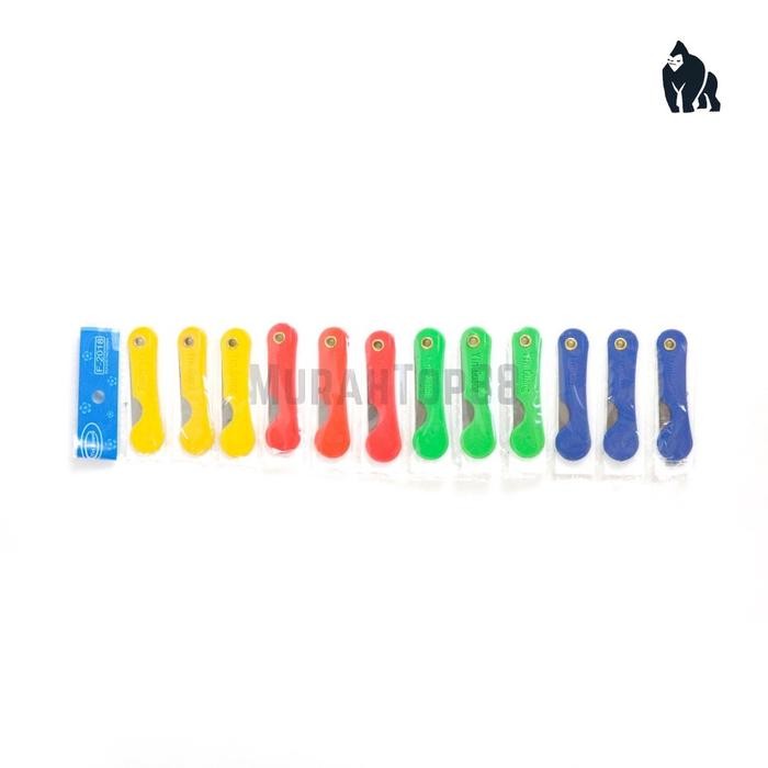 

Pisau Lipat Mini / Pemes Renteng Cutter Lipat Kecil [PER 12 PCS] / Silet Cuter Gagang Warna Warni /