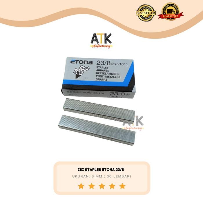 

Staples Etona 23/8 Isi Staples (5/16)" atk