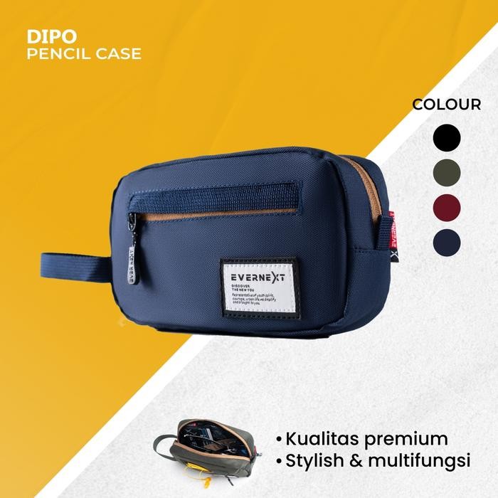 

Kotak Pensil Tempat Wadah Alat Tulis Sekolah ATK Dusgrip Pensil Kain