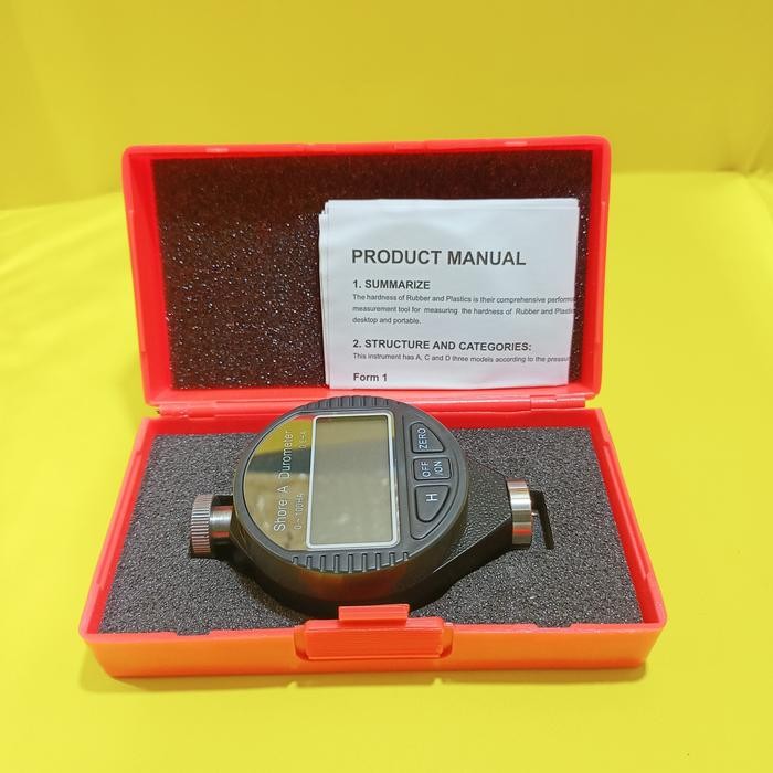 DUROMETER DIGITAL SHORE A HARDNESS TESTER TERLARIS