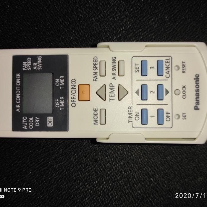 Remote Ac Panasonic 100% 4625 Remot Panasonic Ac