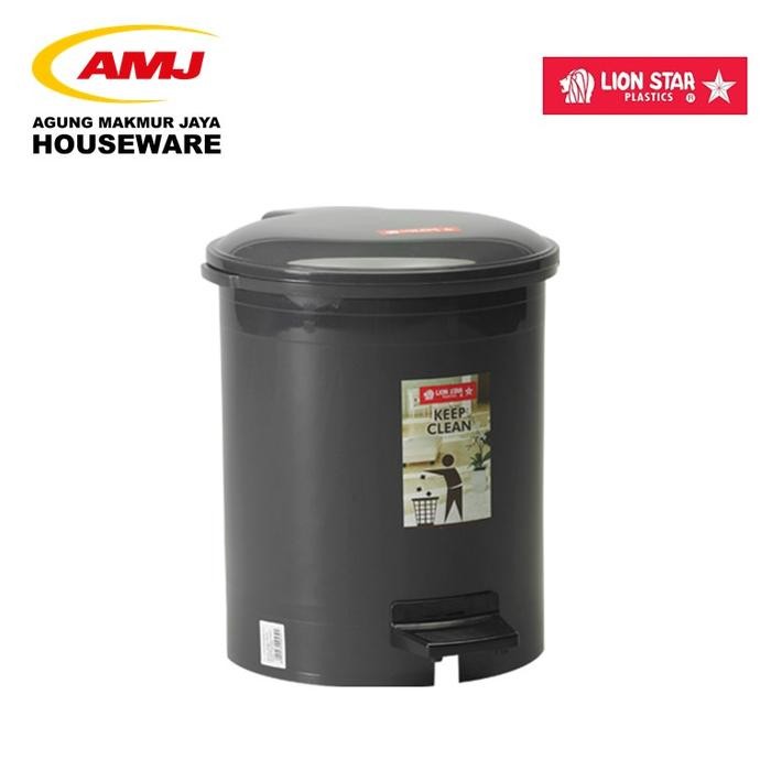 C-Injak Bundar Tempat Sampah Injak 10 Liter Lion Star
