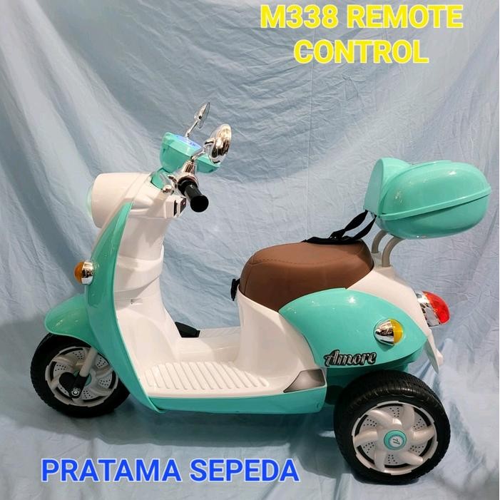 Mainan Motor Aki Anak PMB M338 Amore Dengan Remote Control