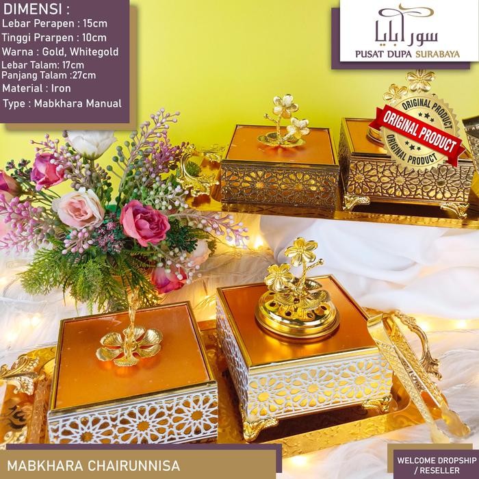 Mabkhara Dupa /Tempat Dupa Classic/set/tempat dupa/Chairunnisa