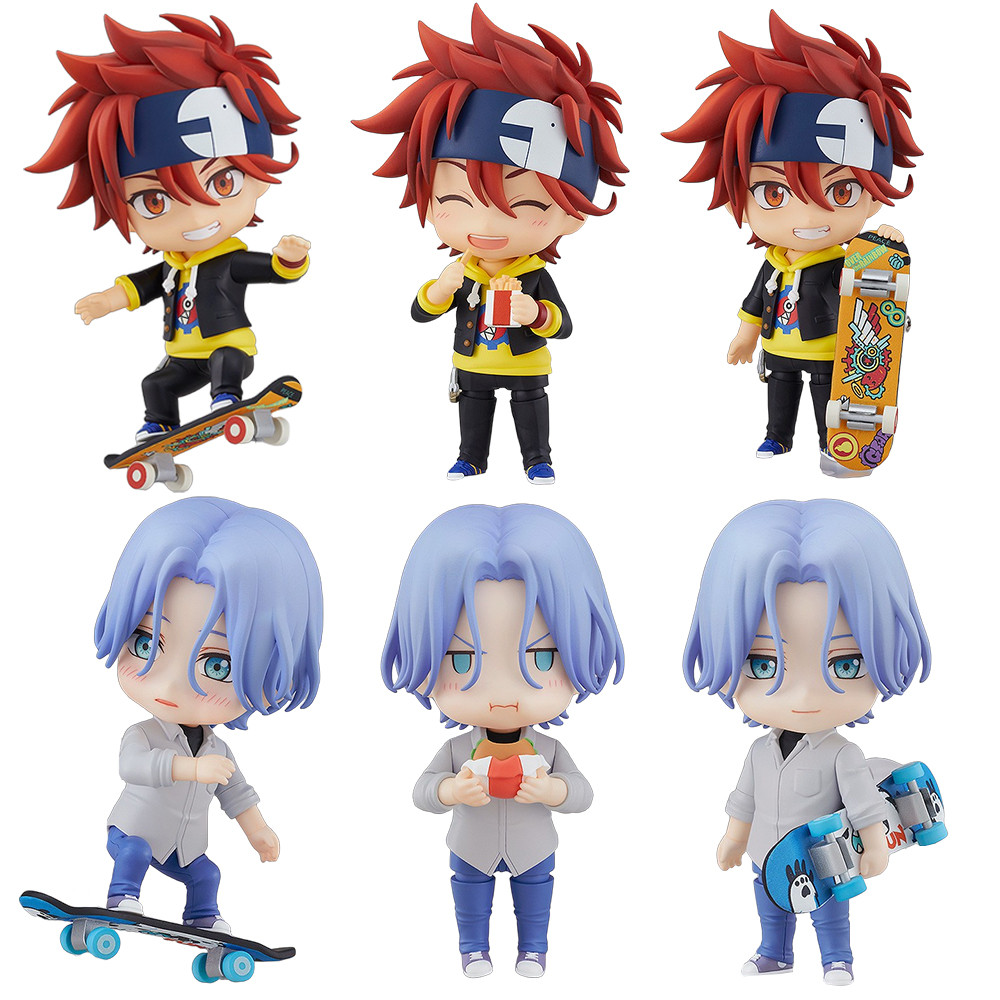 6Pcs/1Set Anime Sk8 The Infinity Figure Hasegawa Langa Kyan Reki Set Sk Model Toy Doll Action Figure