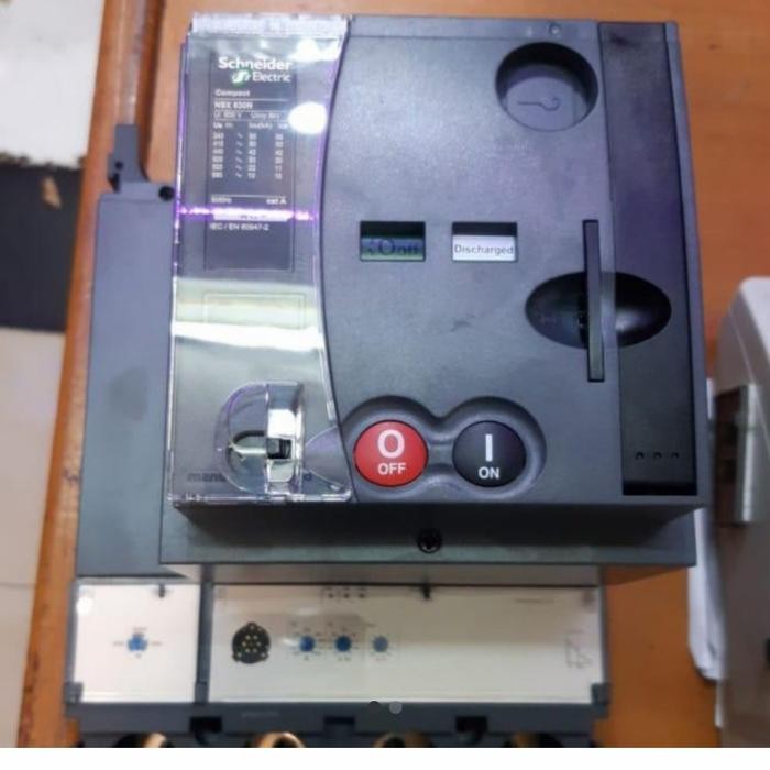 MCCB BREAKER NSX400N 4P 400A MOTORIZED KOMPLIT ORIGINAL SCHNEIDER