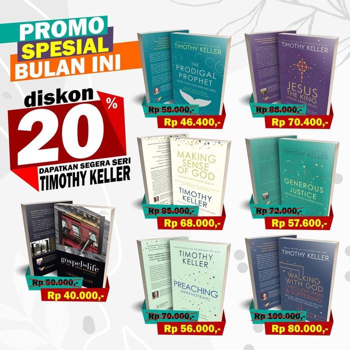 

SALE PROMO - BUKU BUKU KARANGAN TIMOTHY KELLER READY