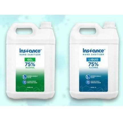 INSTANCE HAND SANITIZER GEL / LIQUID 4 LITER / HAND SANITIZER INSTANCE
