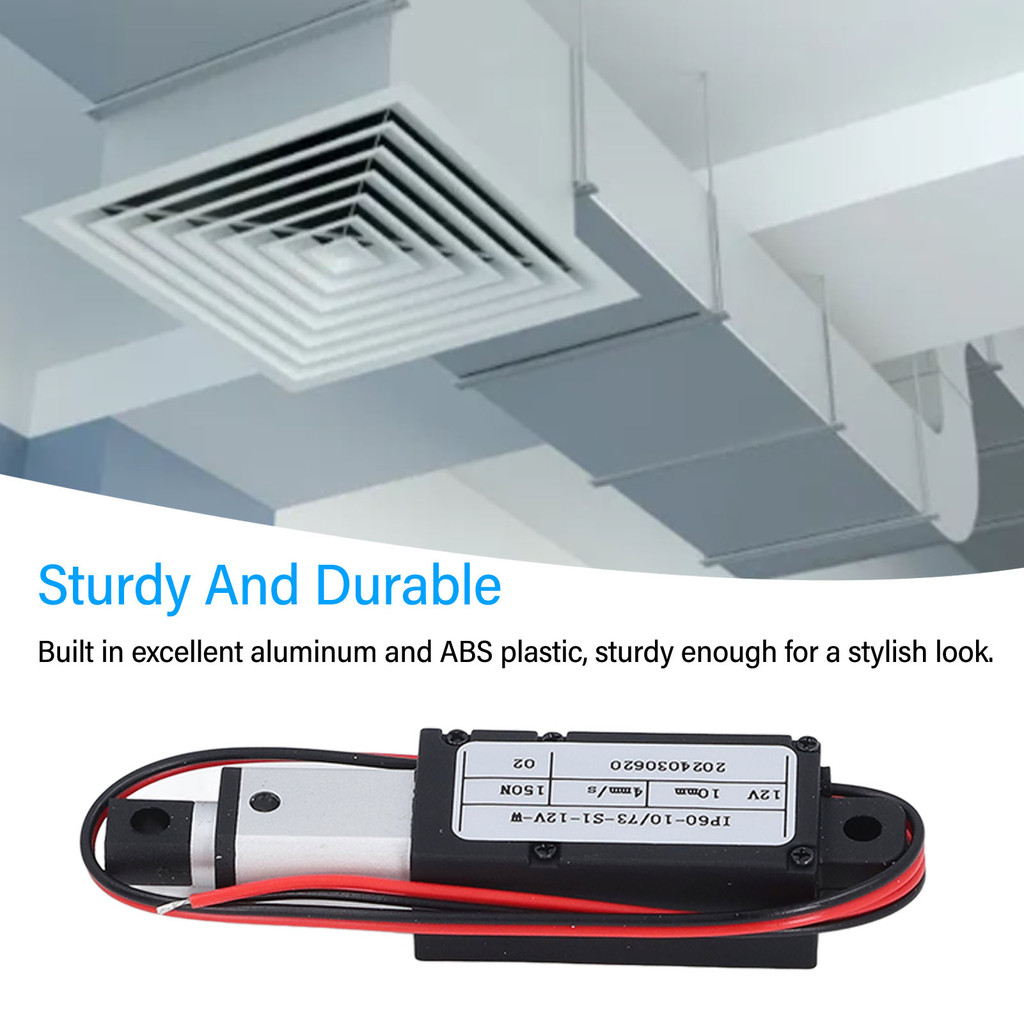 

12V Electric Micro Linear Actuator 150N Thrust Stroke 10mm Automatic Tongue Lock 4mm/s Mini Linear Actuator