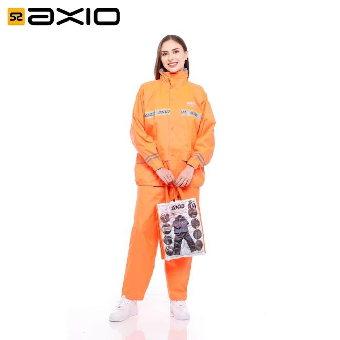 Axio Jas Hujan Waterproof Orange Europe