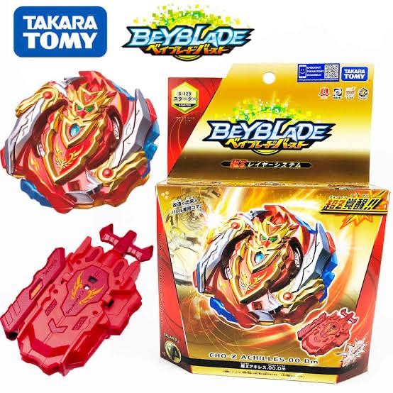 ASLI TAKARA TOMY BEYBLADE CHO-Z ACHILLES B-129 00.Dm ORIGINAL TAKARA TOMY