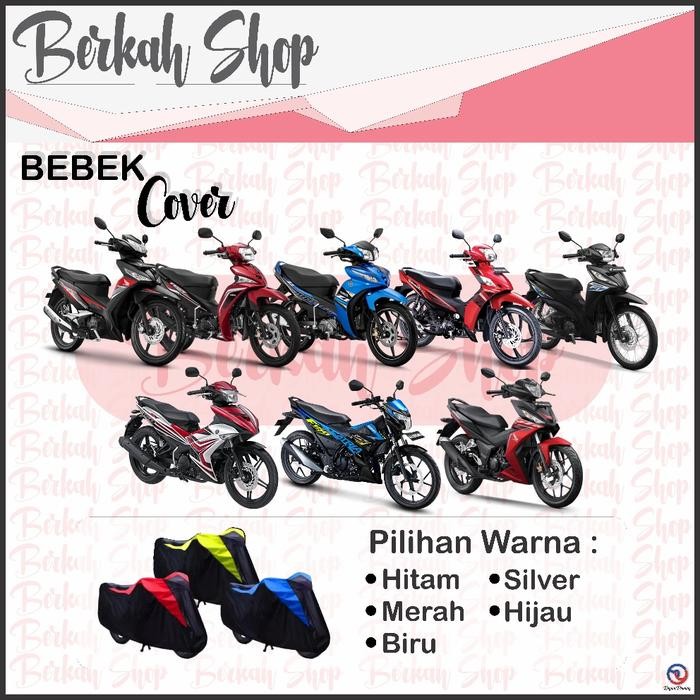 COVER SELIMUT MANTEL MOTOR BEBEK REVO / SMASH / SUPRA 100% WATERPROOF