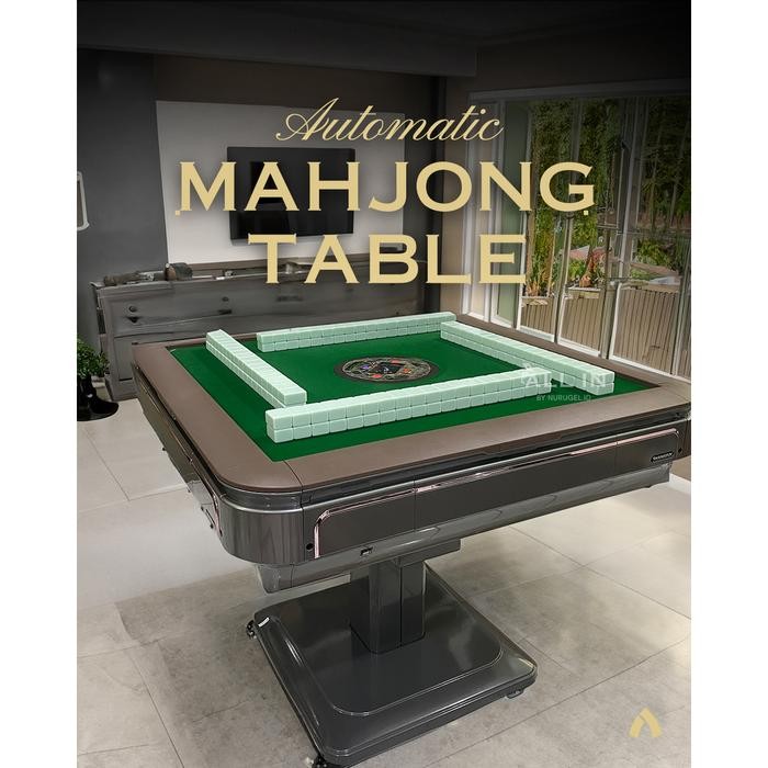 ASLI GO BOX Automatic Mahjong Machine / Meja Mahjong Otomatis Set