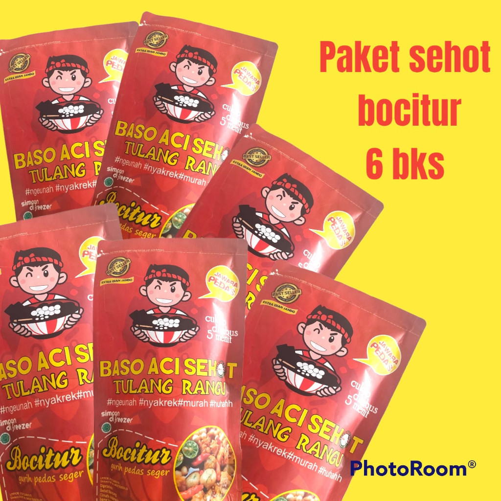 

CPT - SEHOT - Paket Bocitur 6 Bks Baso Aci Halal