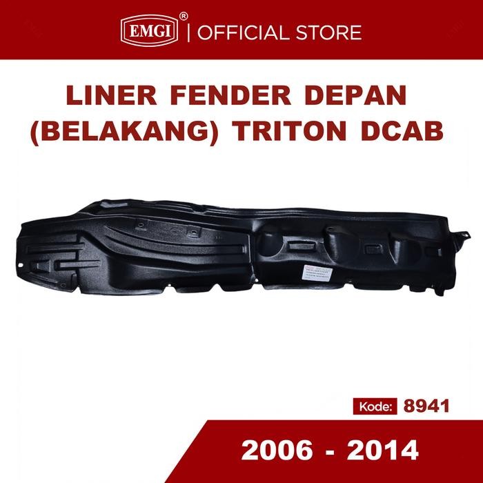 Emgi - Liner Fender Depan (Belakang) Triton 2006 - 2014