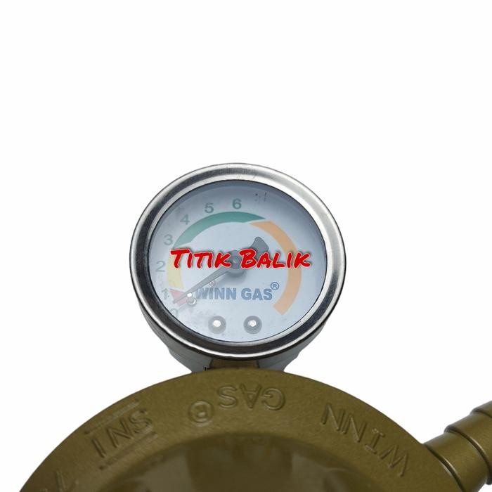 JTTOP" REGULATOR WINN GAS W 118 M - METERAN W 118M - GARANSI DAN SNI W118M -