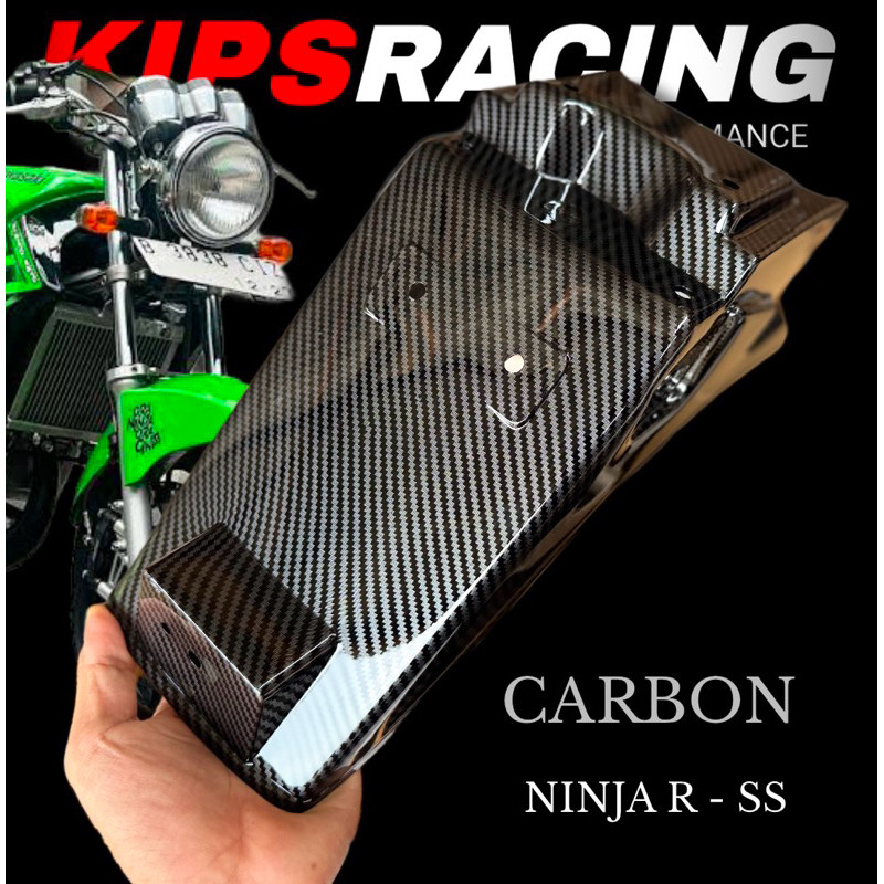 SPAKBOR BELAKANG NINJA R CARBON NINJA SS CARBON GLOSY / spakbor belakang ninja carbon / spakbor