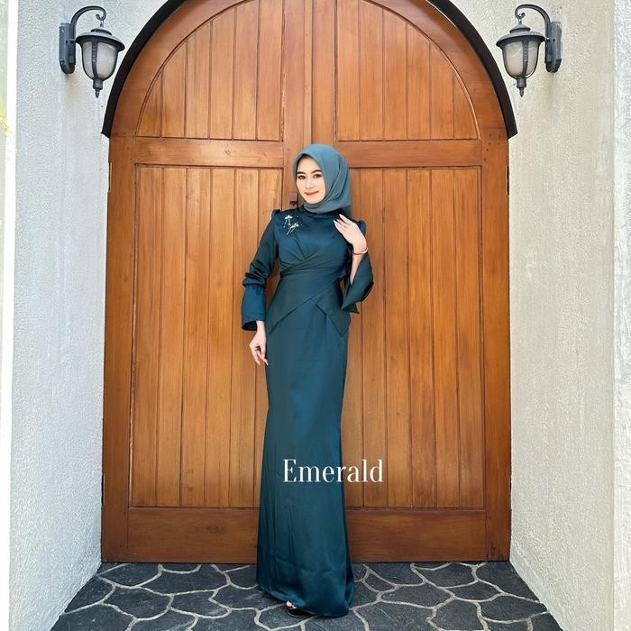 JTTOP" LENORA DRESS SATIN KONDANGAN BRIDESMAID PAYET