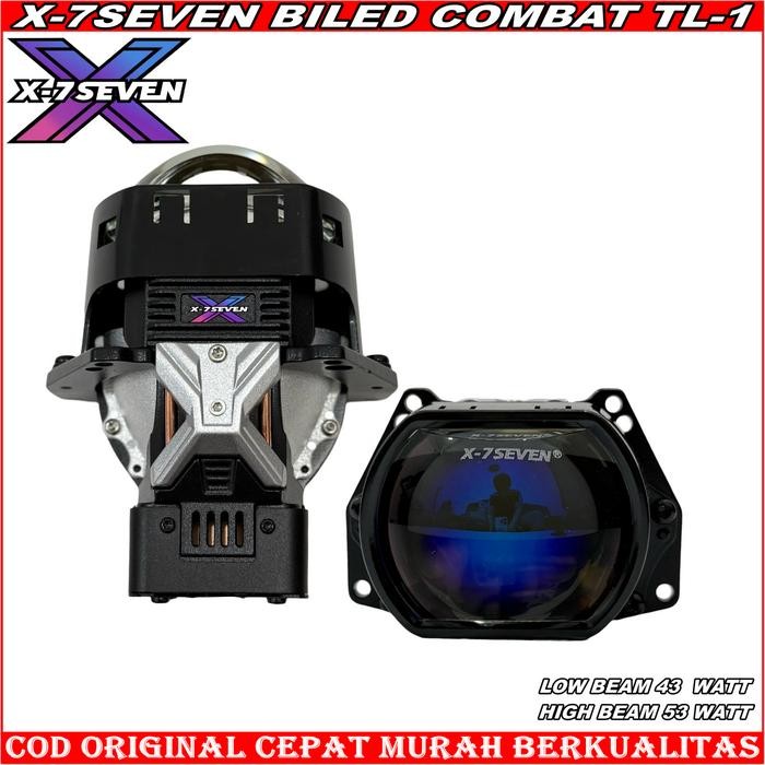 X-7SEVEN - PROJECTOR BILED X-7SEVEN COMBAT TL-1 3 INC BLUELENS 53 WATT MOTOR MOBIL