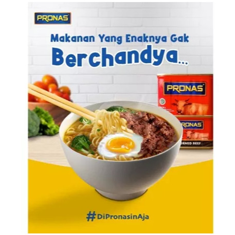 

Konter Makanan Pronas Corned Beef 198Gr - Kemasan Kaleng