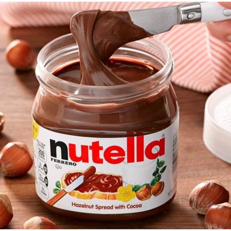 

Konter Makanan Nutella Chocolate Hazelnut Spread 350Gram Edisi Love My Country (Ed November 2025)