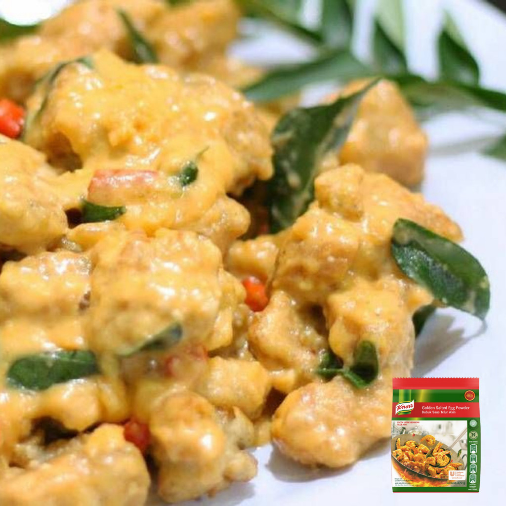 

Sensasi Lezat Knorr Golden Salted Egg Powder 270G ( Knorr Salted Egg / Bubuk Telur Asin )