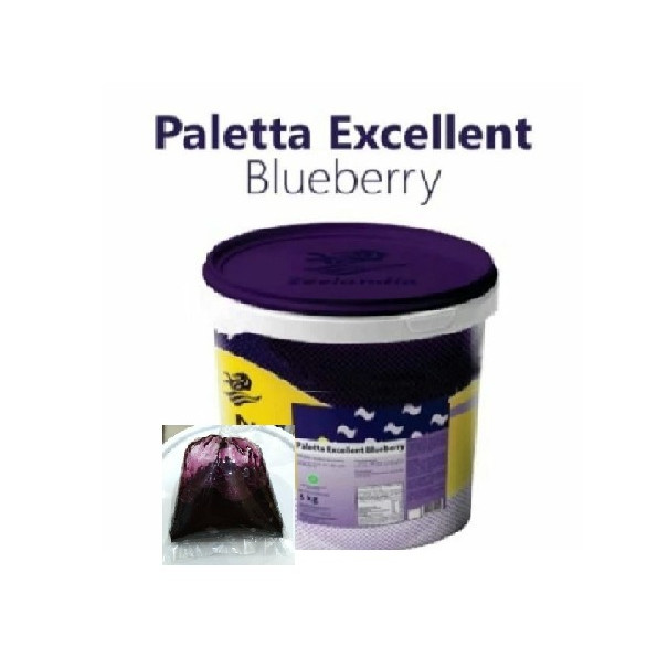 

Konter Makanan Paletta Excellent Blueberry Filling 250Gr,U/Isian Roti/Donat Dll