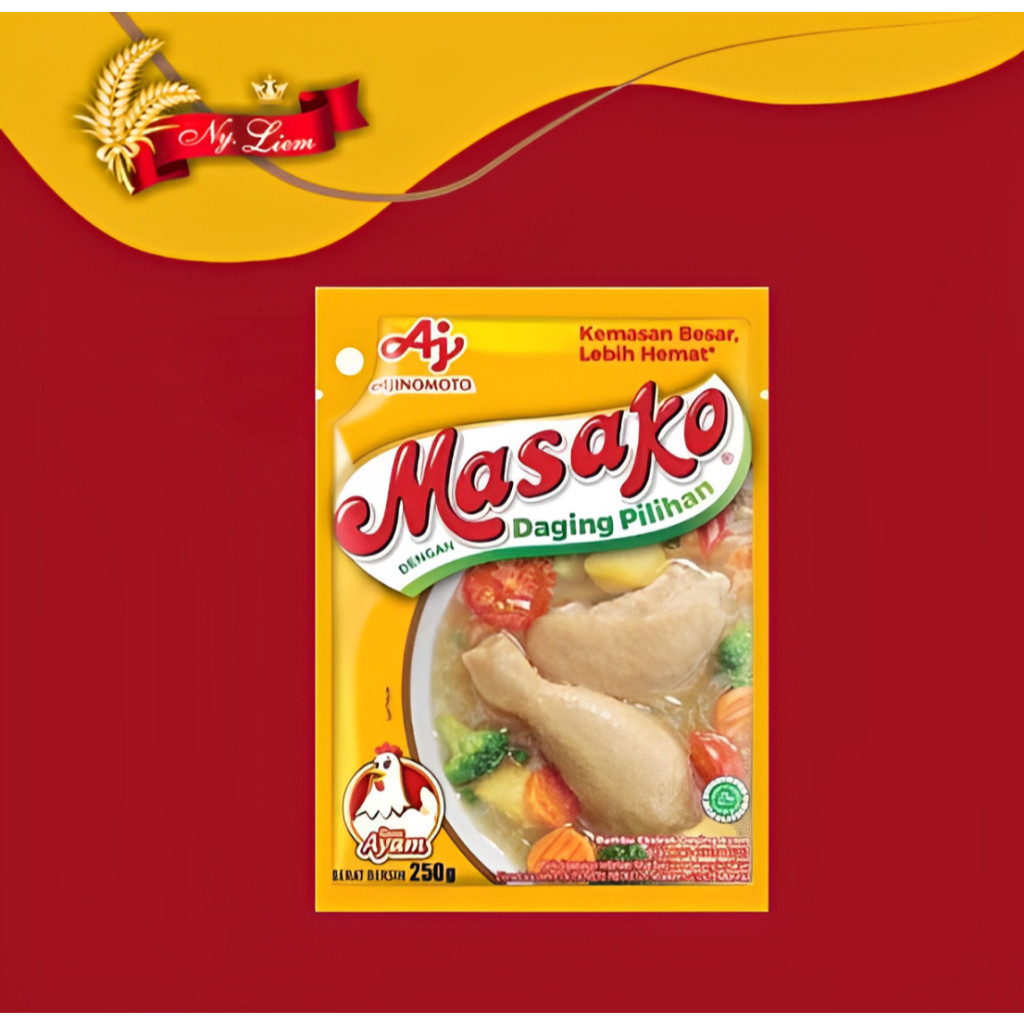 

Konter Makanan Masako Penyedap Rasa Ayam 250 Gr
