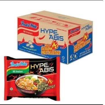 

Konter Makanan Indomie Kuah Seblak (Karton Isi40Pcs)