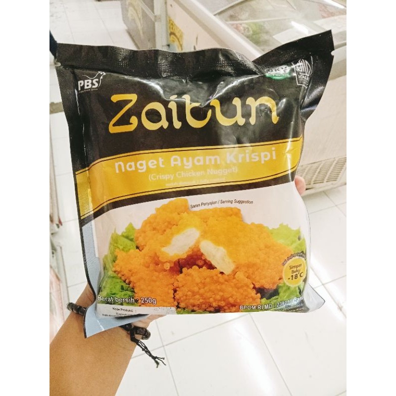 

Konter Makanan Zaitun Nuget Crispy 250Gr