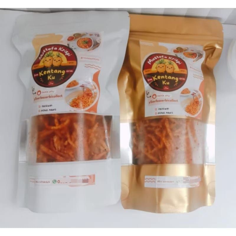 

Sensasi Lezat Kentang Mustopa Krispi Gurih Pedas Manis Lezzat ( Toples 600Ml )