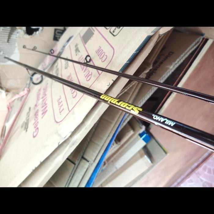 joran pancing joran milano scorpion 165 180 coklat carbon