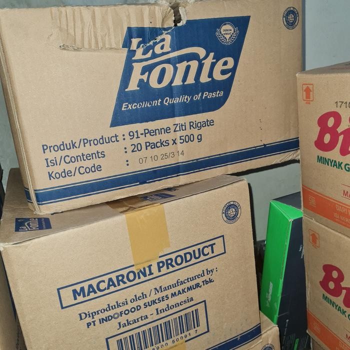 

Diskon Penne La Fonte 500G Dus Isi 20