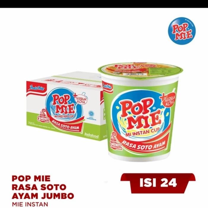 

Ready Pop Mie Rasa Soto 1 Dus
