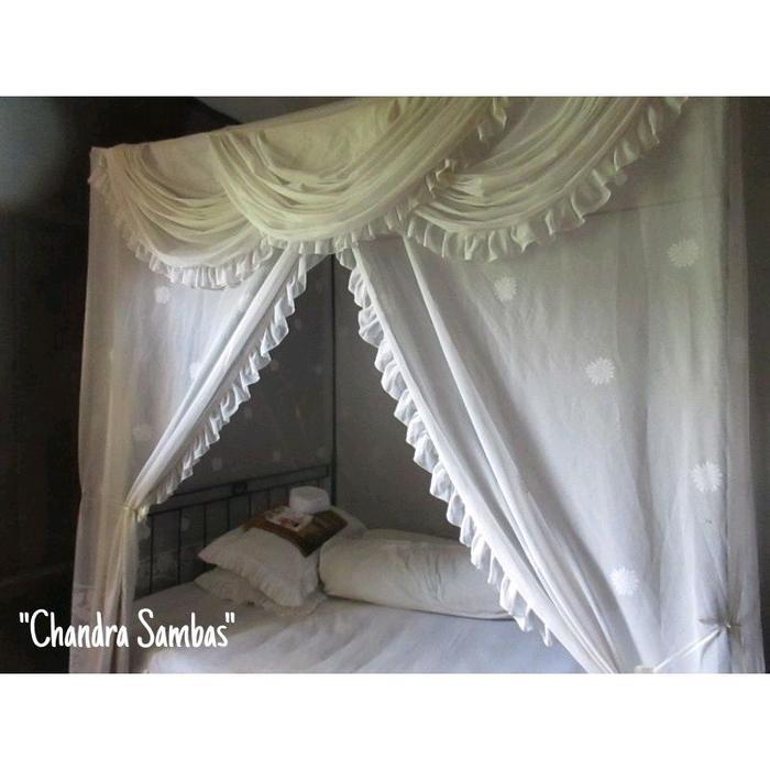 Kelambu Nyamuk tebal kuat premium Kelambu Gantung Tenda Lipat Murah ukuran jumbo