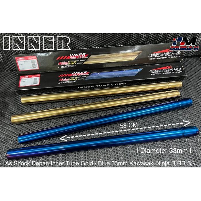 As Shock Depan Inner Ninja R RR SS Gold Blue As 33mm Thailand