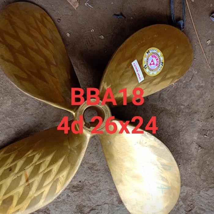 Kipas Kapal MIKASA / Propeller 4d 26x24